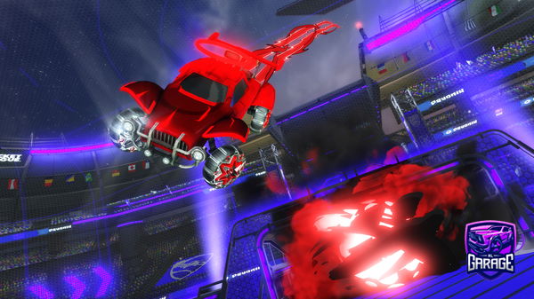 A Rocket League car design from CinoNinjaCat