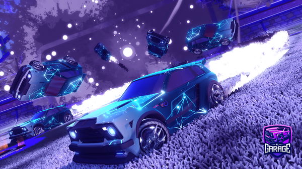 A Rocket League car design from Kazuya754