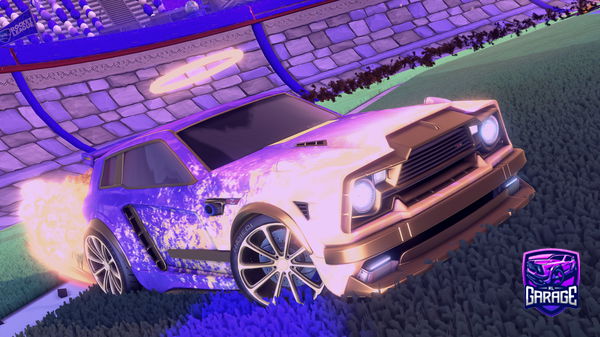 A Rocket League car design from nezir