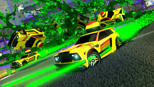 A Rocket League car design from javva