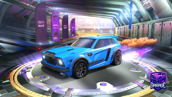A Rocket League car design from Antyishere