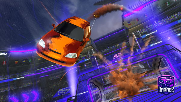 A Rocket League car design from MJK22711