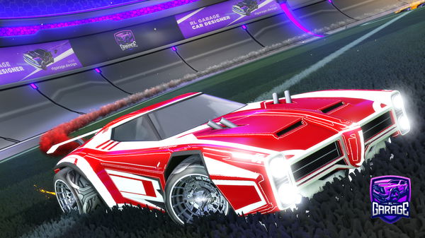 A Rocket League car design from Cosmikledg