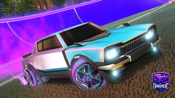 A Rocket League car design from SmartCatOffical