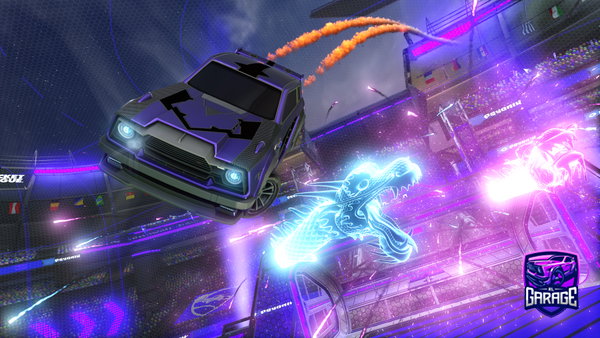A Rocket League car design from SAMI-_-alhelo