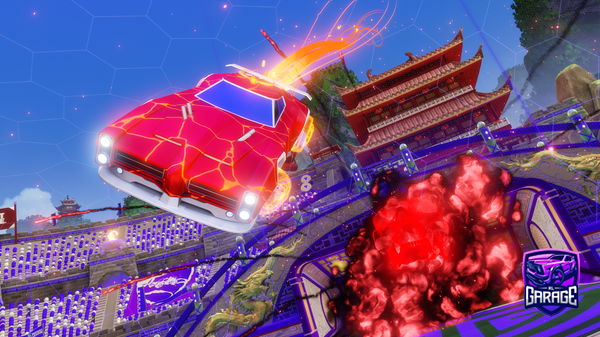 A Rocket League car design from PandaBoyStarz