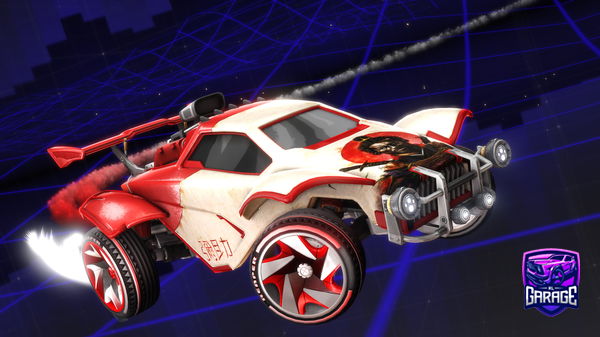 A Rocket League car design from JM906