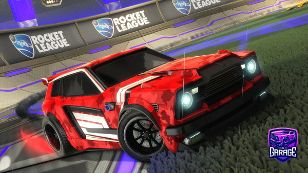 A Rocket League car design from TheToxicFranco