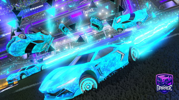 A Rocket League car design from RXURAKI