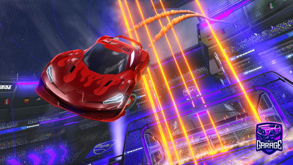 A Rocket League car design from ckubczak