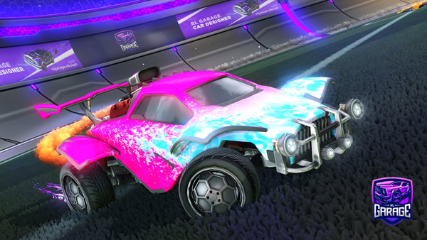 A Rocket League car design from kokohdl4