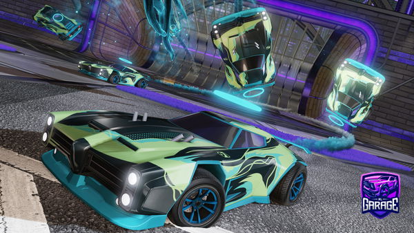 A Rocket League car design from iRxsh