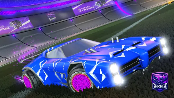 A Rocket League car design from JackieKy2