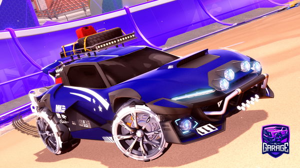 A Rocket League car design from Flying_Lama_11