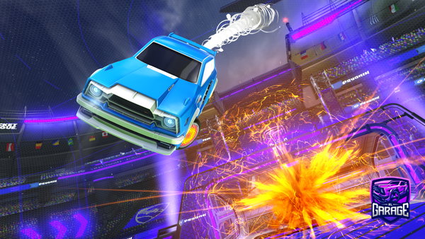 A Rocket League car design from jaxta143
