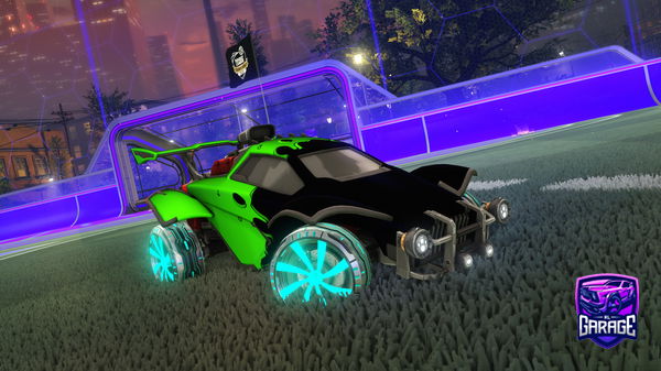 A Rocket League car design from DudleyM89