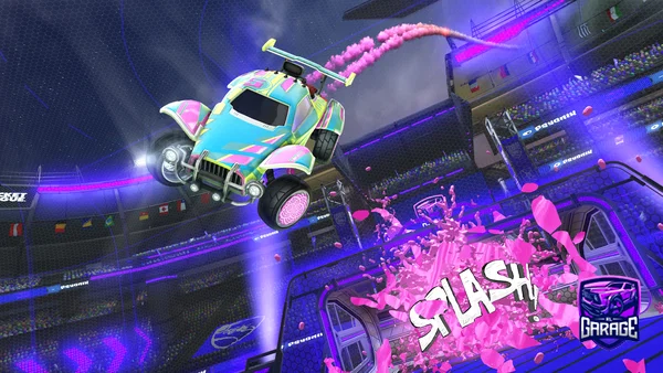 A Rocket League car design from Bstxrz