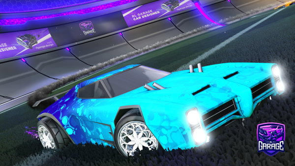 A Rocket League car design from MR27I-