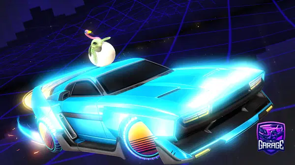 A Rocket League car design from Fry10ingBurg