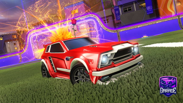 A Rocket League car design from Preused_trojanXXL