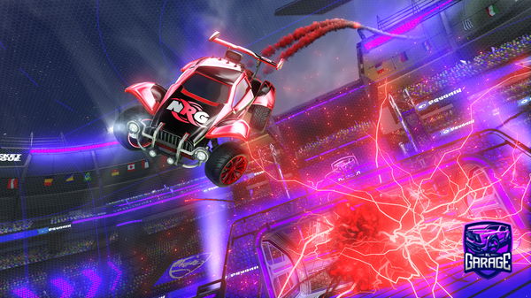 A Rocket League car design from Lunalowkeypowkey