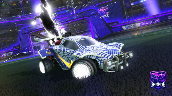 A Rocket League car design from camron