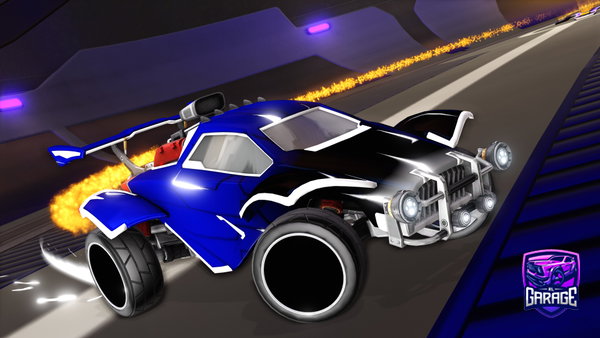 A Rocket League car design from 3_hallo