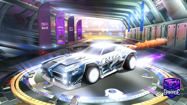 A Rocket League car design from skyzoking