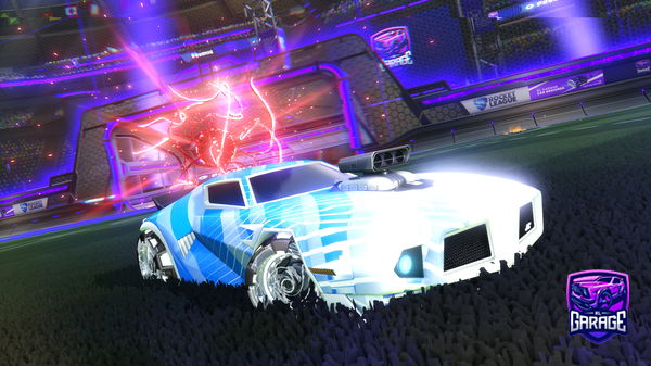 A Rocket League car design from Morana_Lunaris_Solaris