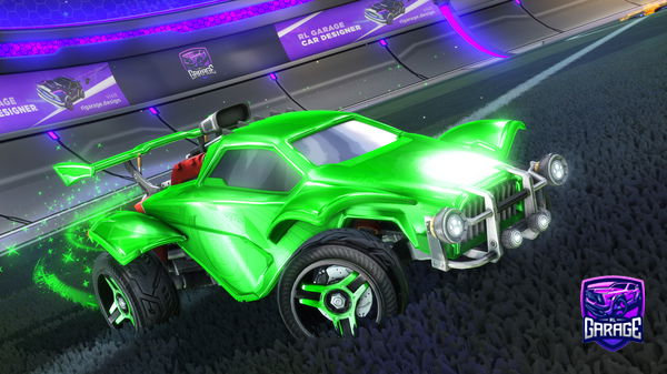 A Rocket League car design from Lesserevol