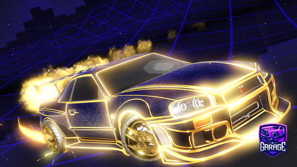 A Rocket League car design from Donnerflame4683