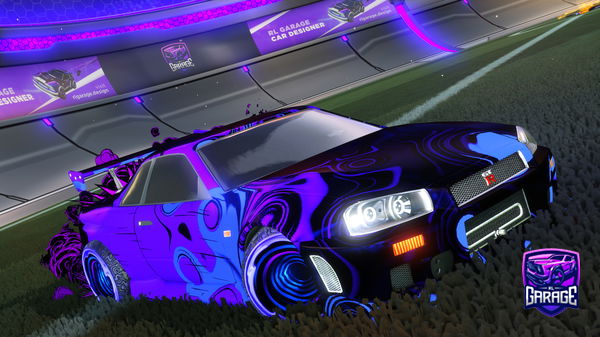 A Rocket League car design from Gunthor