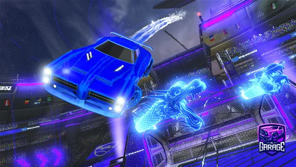 A Rocket League car design from spidermanleyton