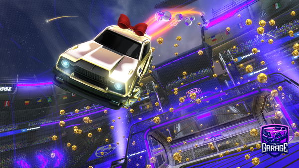 A Rocket League car design from MamaFrostyy