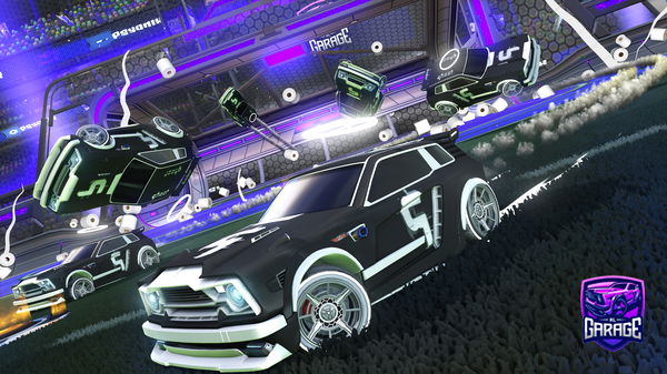 A Rocket League car design from RustyBullet833