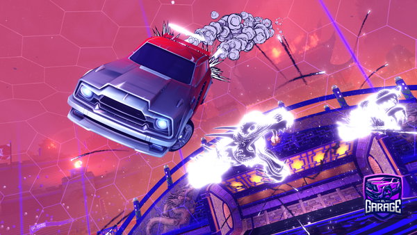 A Rocket League car design from IMP_STOLAS