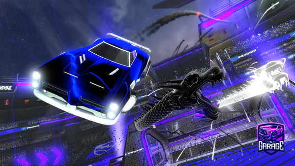 A Rocket League car design from zyxelRL