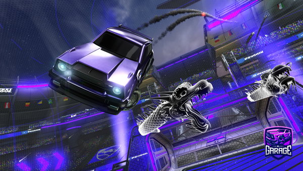 A Rocket League car design from zen01