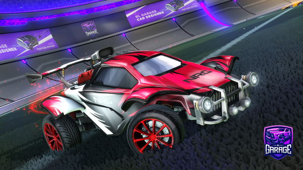 A Rocket League car design from erickm0709