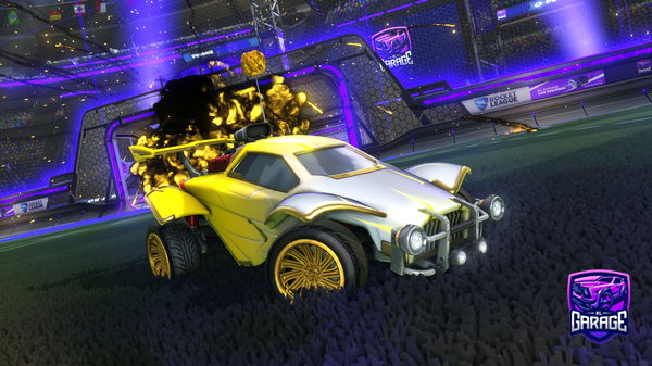 A Rocket League car design from Cool4life