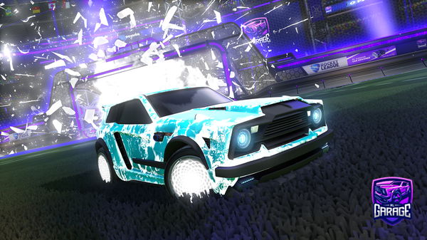 A Rocket League car design from Lapulgahuevona