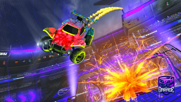 A Rocket League car design from llCargoll
