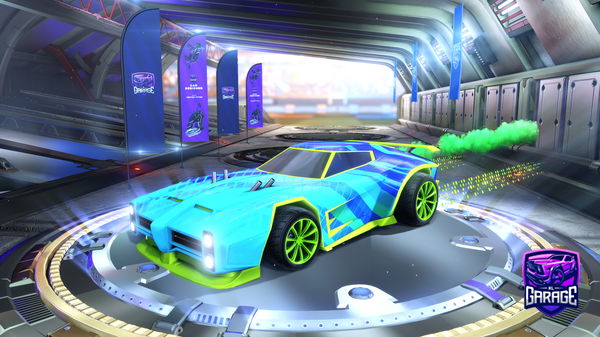 A Rocket League car design from Ayadsuper