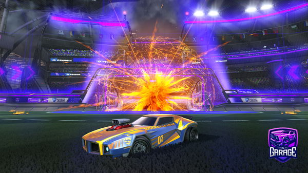 A Rocket League car design from swaggyness