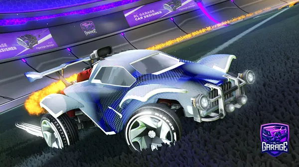 A Rocket League car design from Alphabreed