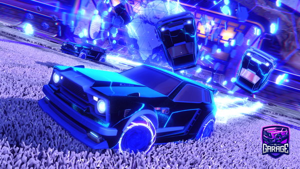 A Rocket League car design from pixellight