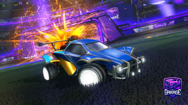 A Rocket League car design from NotThxo
