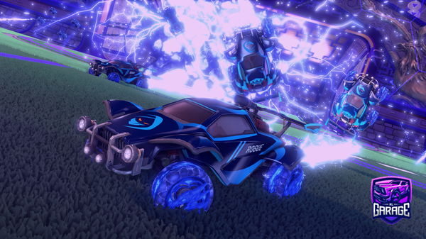 A Rocket League car design from WaterM3lon