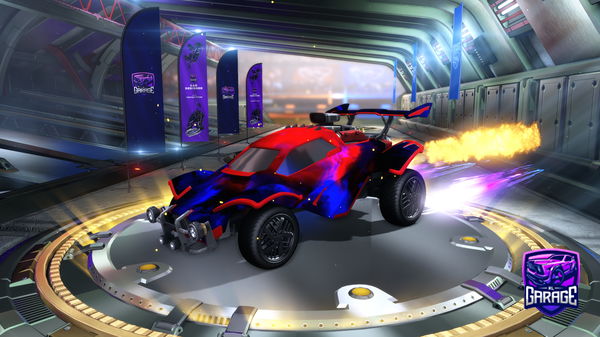 A Rocket League car design from Wazzup01