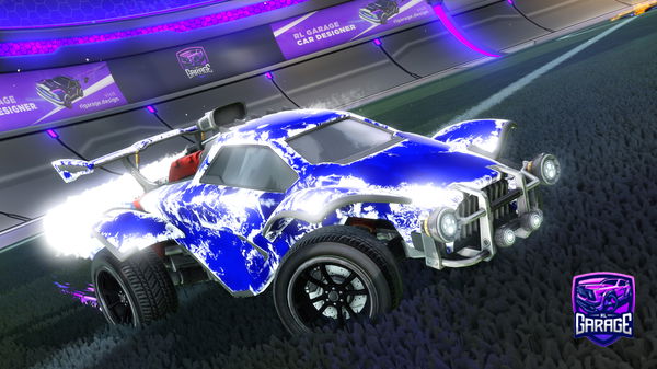 A Rocket League car design from DevotedFourag